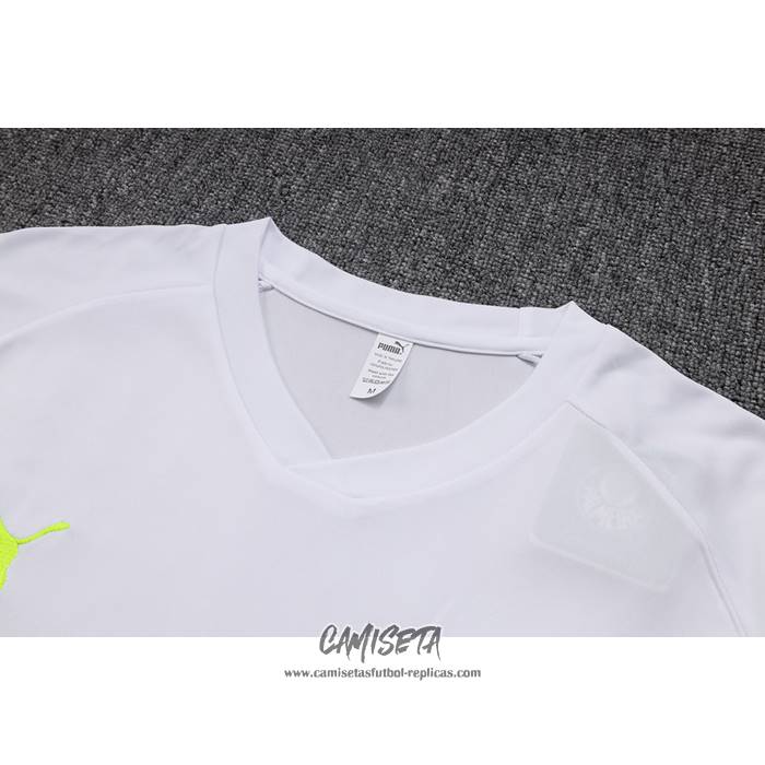 Chandal del Palmeiras 2023-2024 Manga Corta Blanco - Pantalon Corto